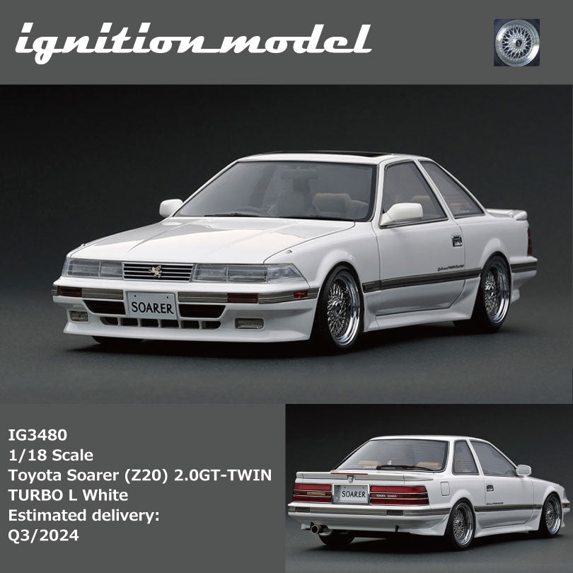 [Preorder] Ignition Model 1:18 Toyota Soarer (Z20) 2.0GT-TWIN TURBO L White