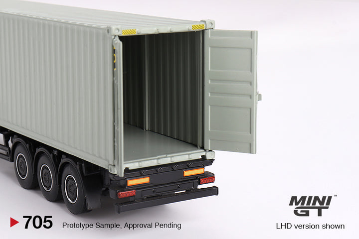 [Preorder] MINI GT 1:64 Mercedes-Benz Actros w/ 40 Ft Container