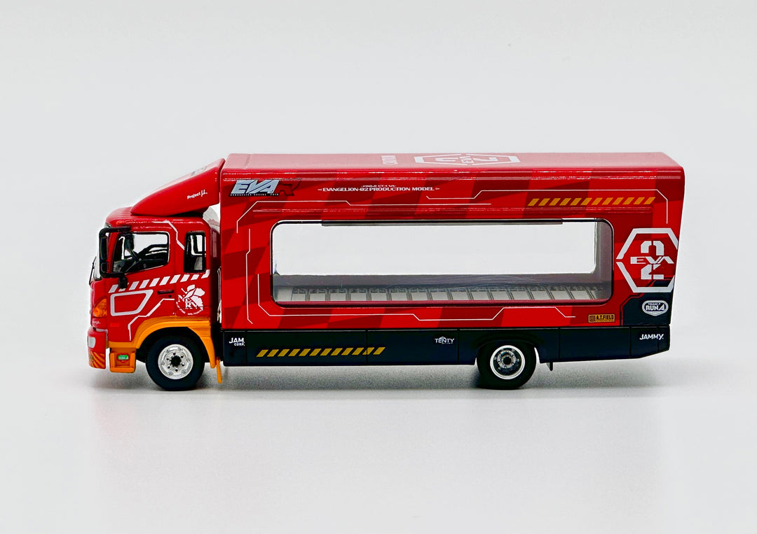 Unique Model × Tiny 微影 1:64 HINO Ranger 500 Transport Vehicle EVA Unit 02