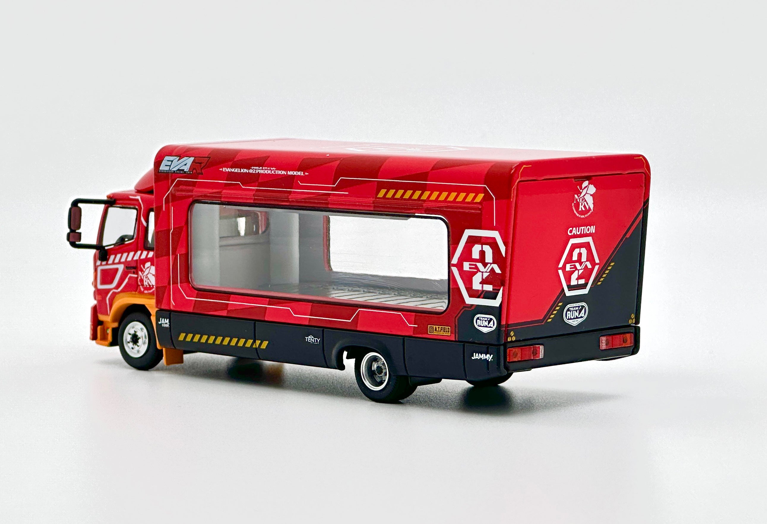 Unique Model × Tiny 微影 1:64 HINO Ranger 500 Transport