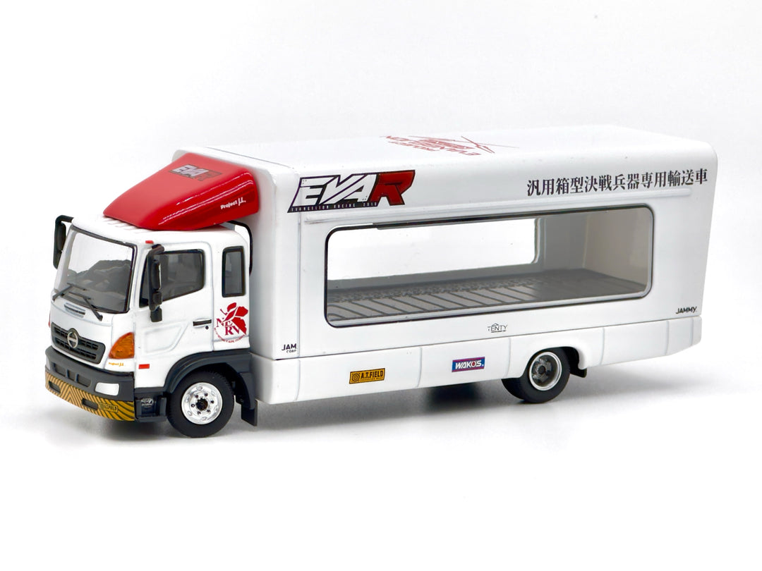 Unique Model × Tiny 微影 1:64 HINO Ranger 500 Transport Vehicle NERV 100615