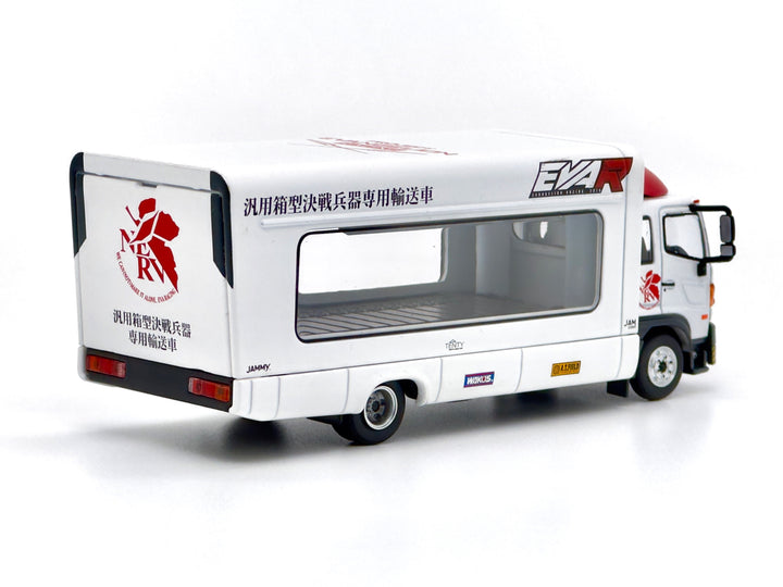 Unique Model × Tiny 微影 1:64 HINO Ranger 500 Transport Vehicle NERV