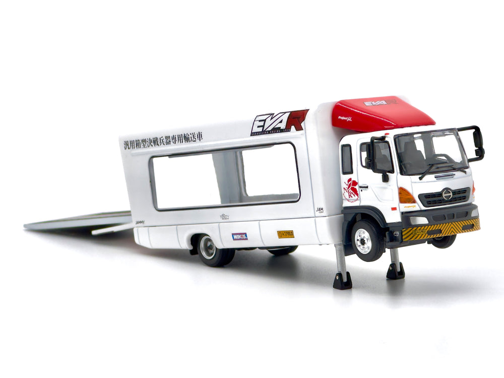 Unique Model × Tiny 微影 1:64 HINO Ranger 500 Transport Vehicle NERV 100615