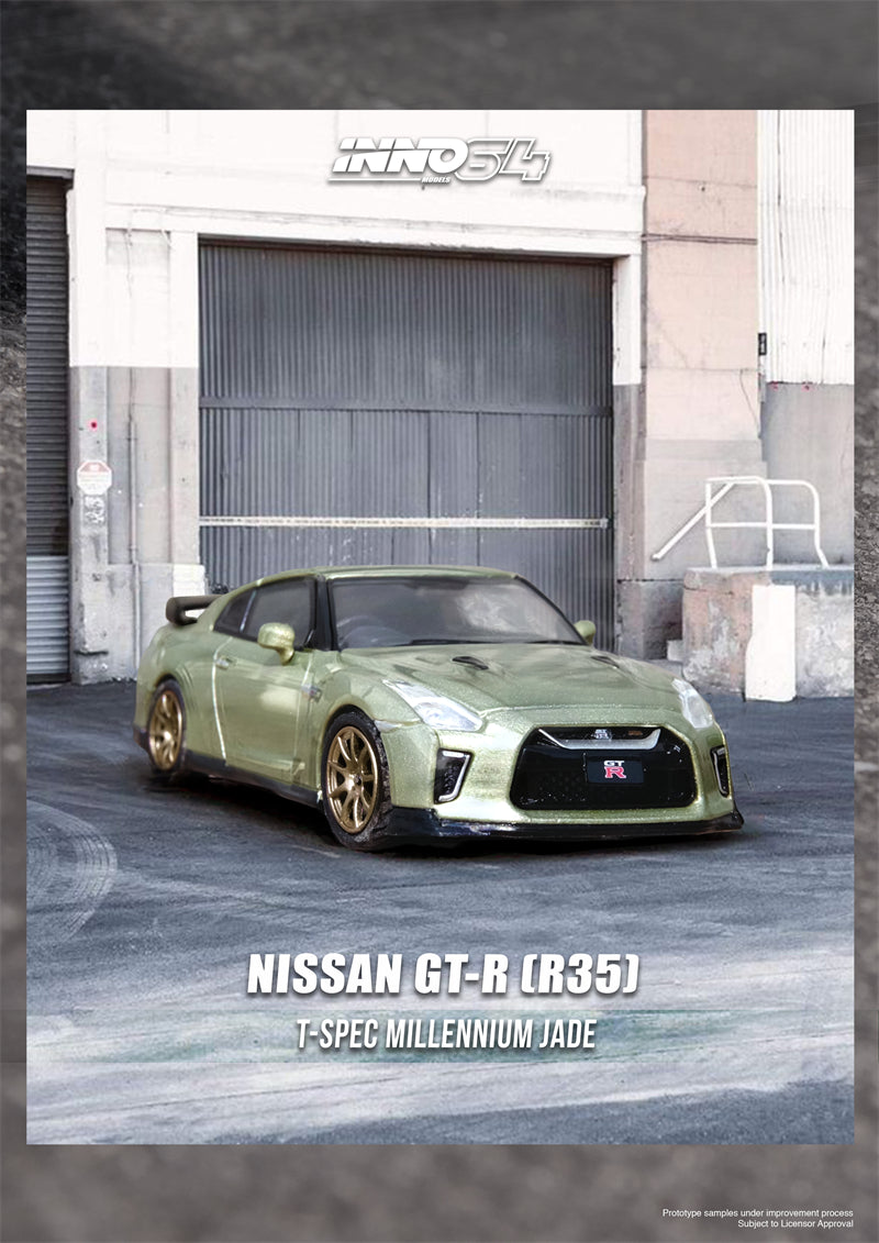 [Preorder] Inno64 1:64 Nissan GT-R (R35) Millennium Jade