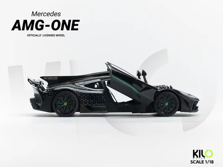 [Preorder] Kiloworks 1:18 Mercedes AMG ONE Black Dieast