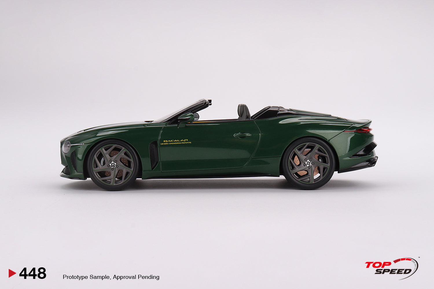 TOPSPEED 1:18 Bentley Mulliner Bacalar Green Scarab TS0448