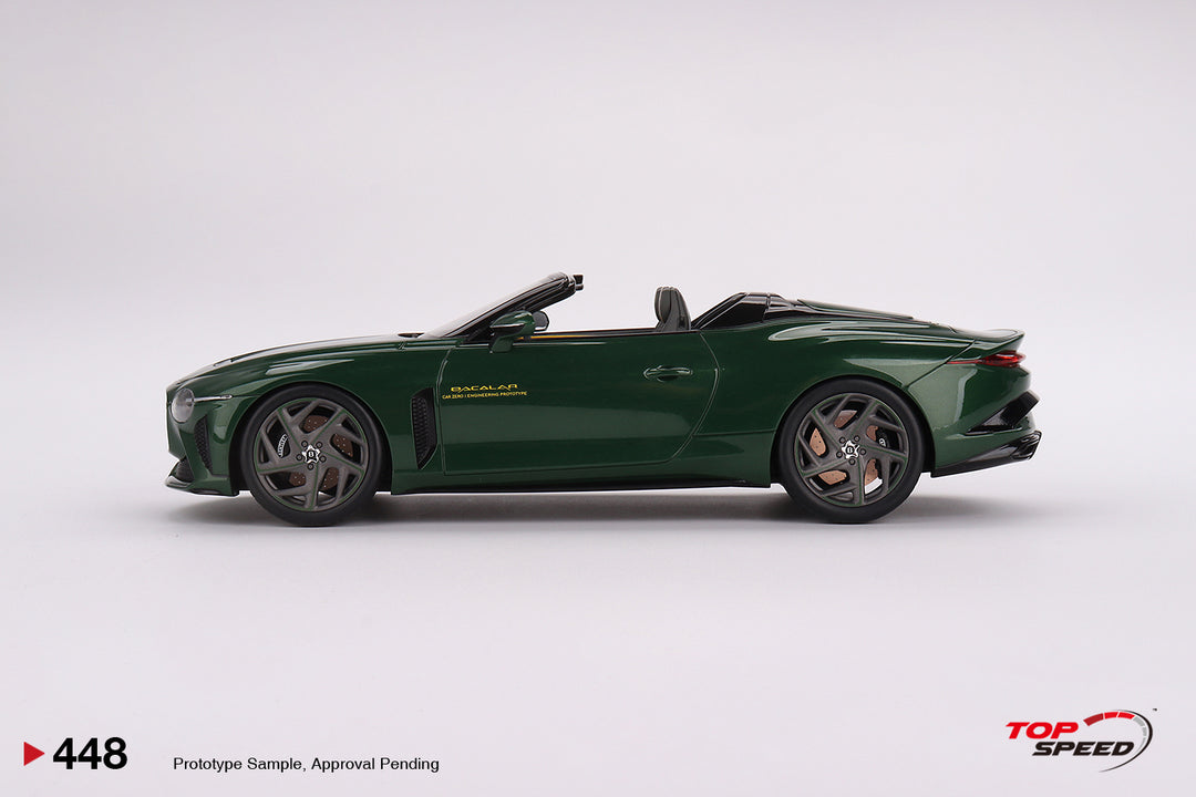 [Preorder] TOPSPEED 1:18 Bentley Mulliner Bacalar Green Scarab