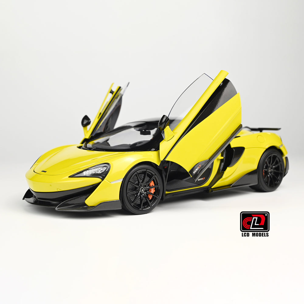 LCD 1:18 McLaren 600LT Diecast Yellow