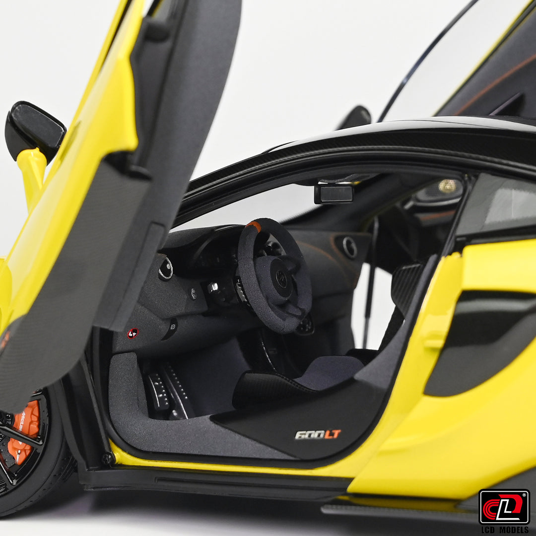 [Preorder] LCD 1:18 McLaren 600LT Diecast Yellow