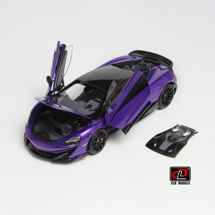 LCD 1:18 McLaren 600LT Diecast Purple LCD18006-PU