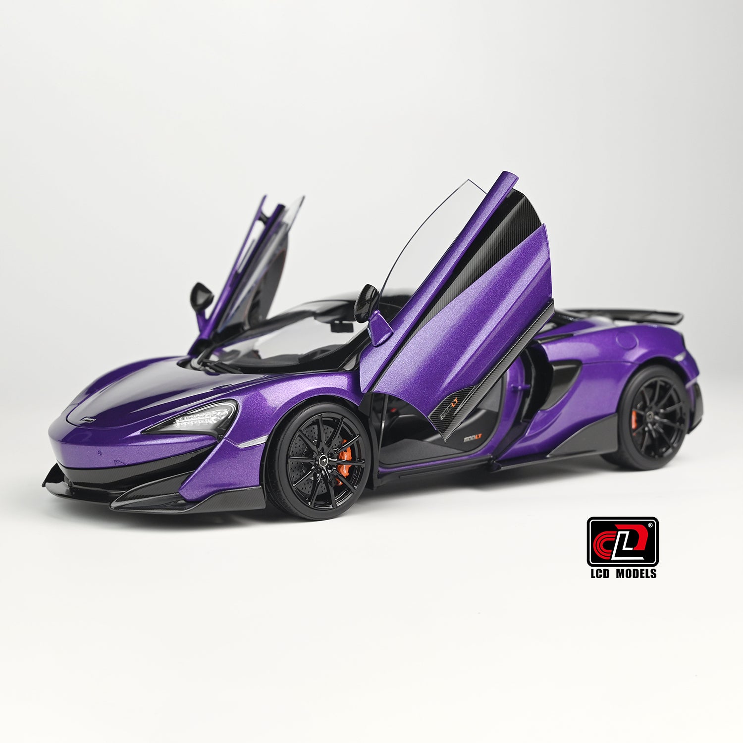 LCDモデル1/18　マクラーレン600LT・ムラサキ LCD 1:18 McLaren 600LT Diecast Purple LCD18006-PU – Horizon Diecast