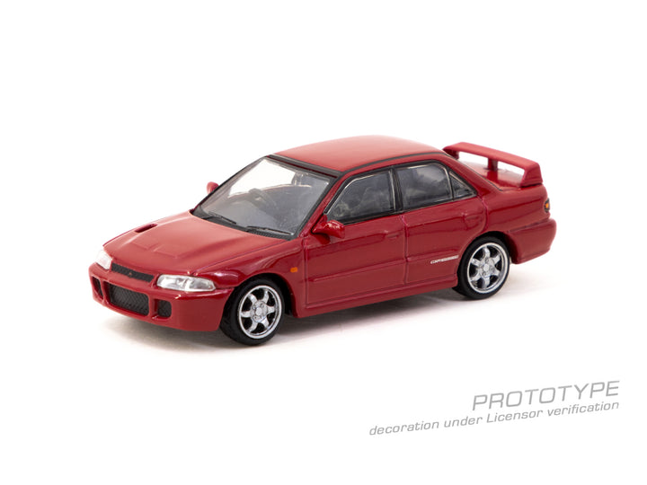 [Preorder] Tarmac Works 1:64 Mitsubishi Lancer GSR Evolution Red