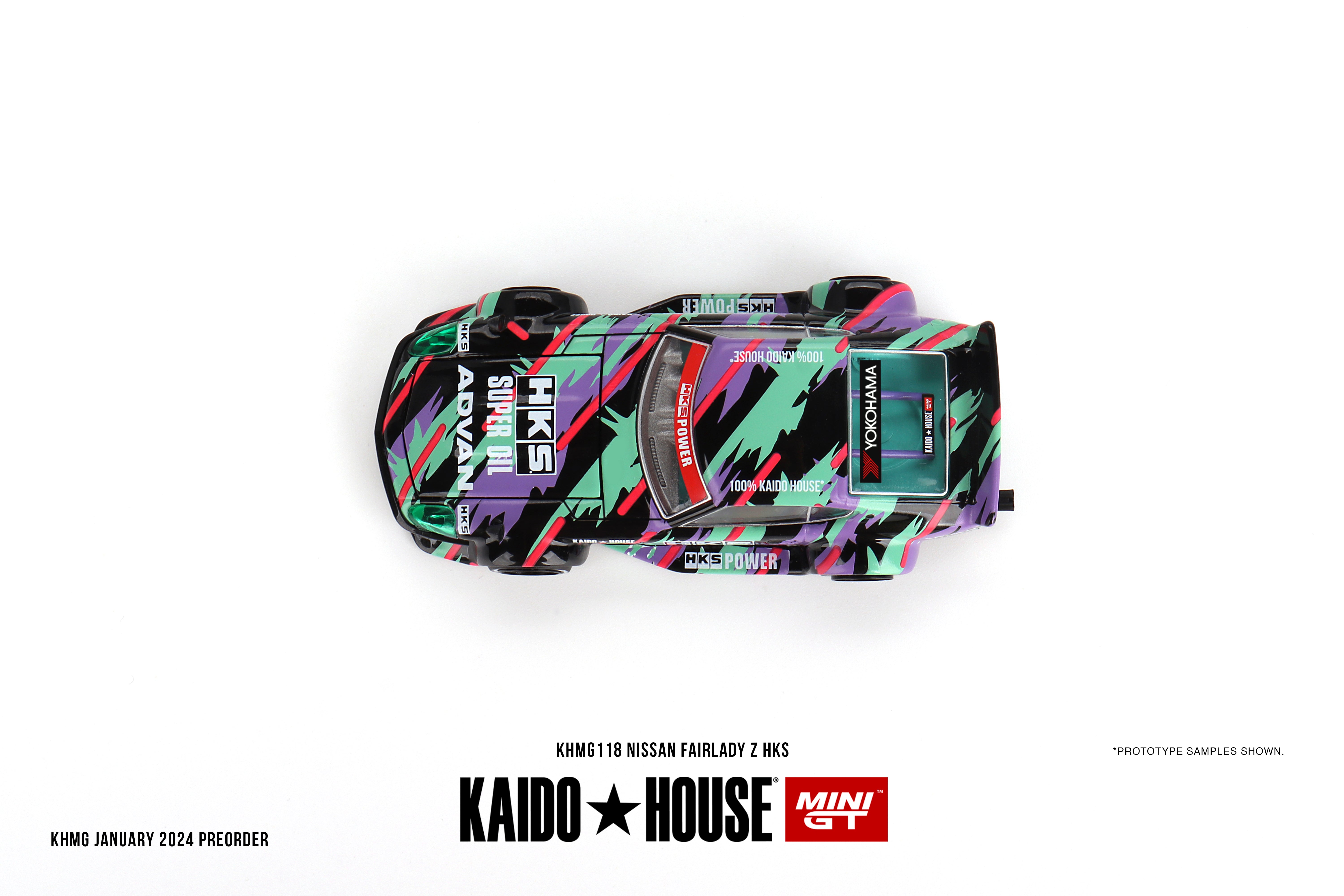 [Preorder] Kaido House + Mini GT 1:64 Nissan Fairlady Z HKS