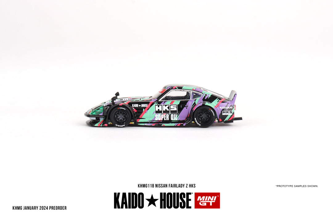 [Preorder] Kaido House + Mini GT 1:64 Nissan Fairlady Z HKS