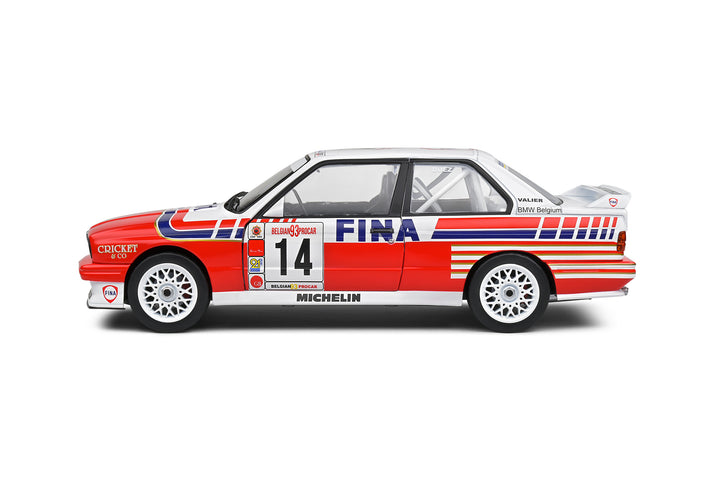 [Preorder] Solido 1:18 BMW E30 M3 WHITE #14 DUEZ BELGIUM PROCAR 1993
