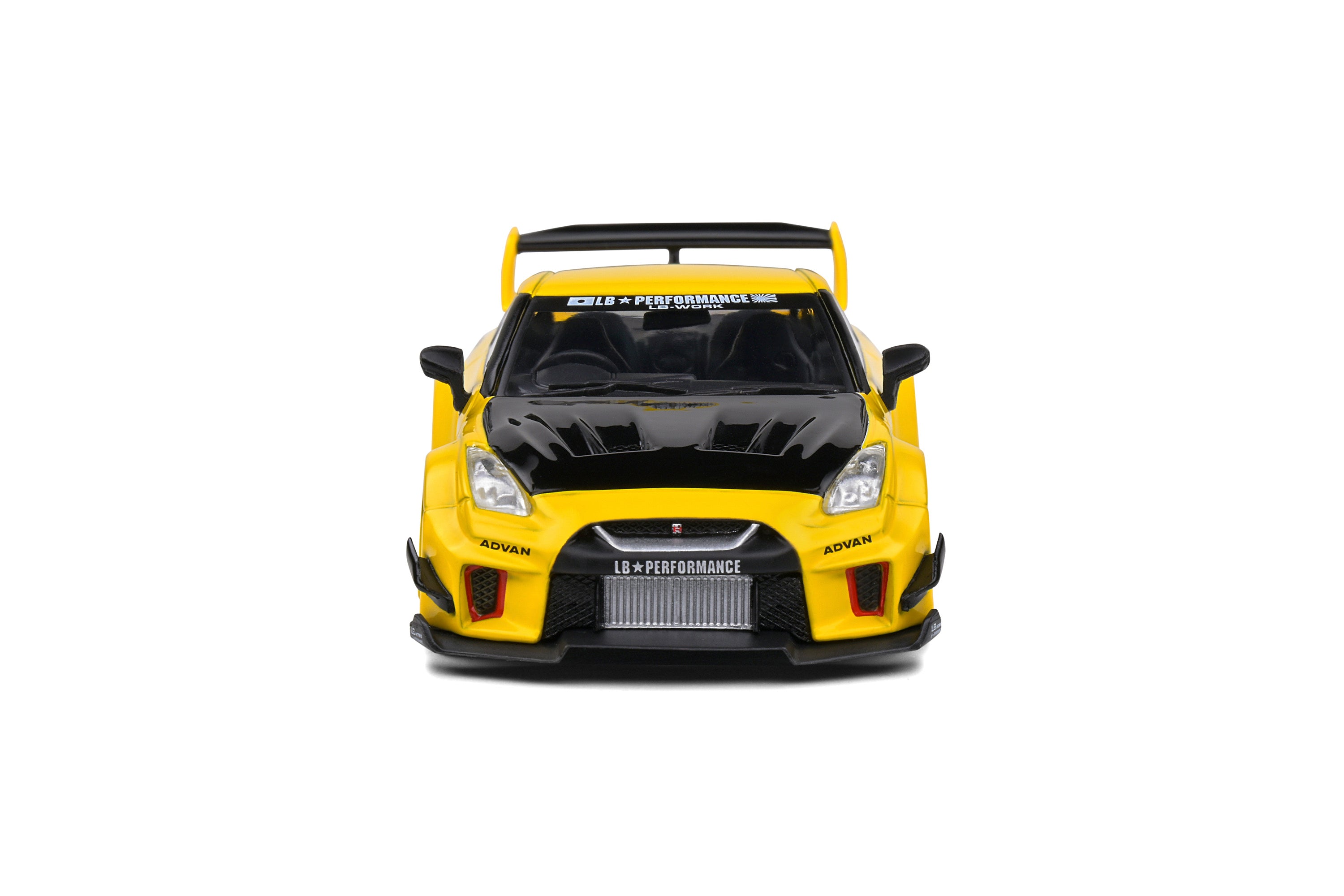 Solido 1:43 NISSAN GTR35 LBWK SILHOUETTE YELLOW 2019 S4311206