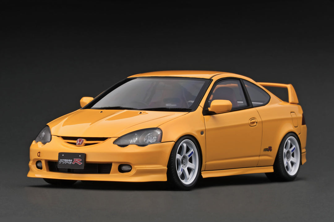 Yellow Integra Type R Build IG 1:18 Honda INTEGRA (DC5) TYPE R Yellow IG3328 – Horizon Diecast