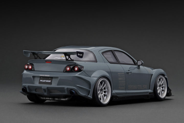 [Preorder] IG 1:18 Mazda RX-8 (SE3P) RE Amemiya Matte Gun Metallic