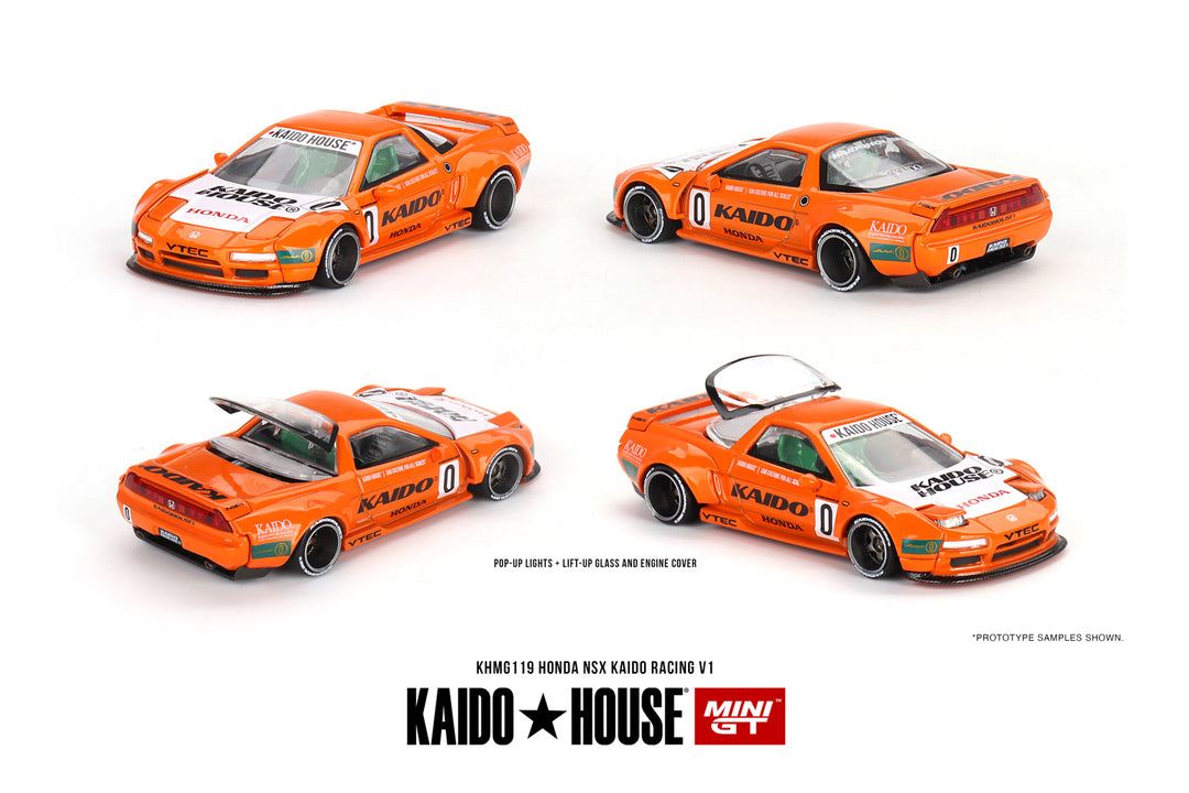 Kaido House + Mini GT 1:64 Honda NSX Kaido Racing V1 KHMG119