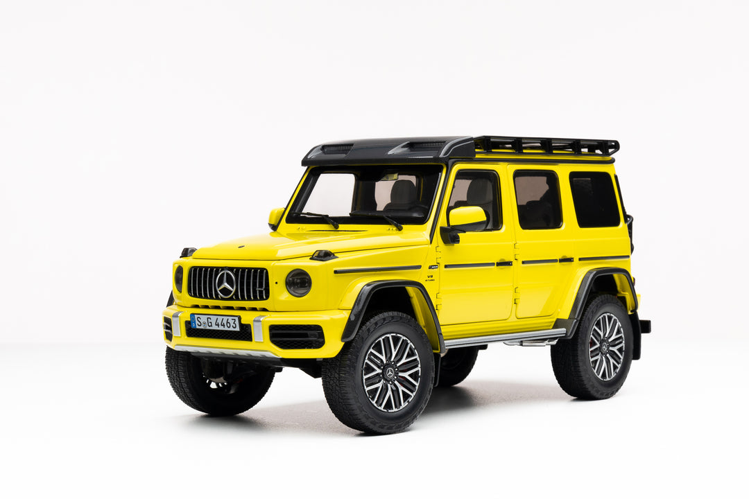 [Preorder] KengFai 1:18 Mercedes-AMG G63 4x4² Yellow