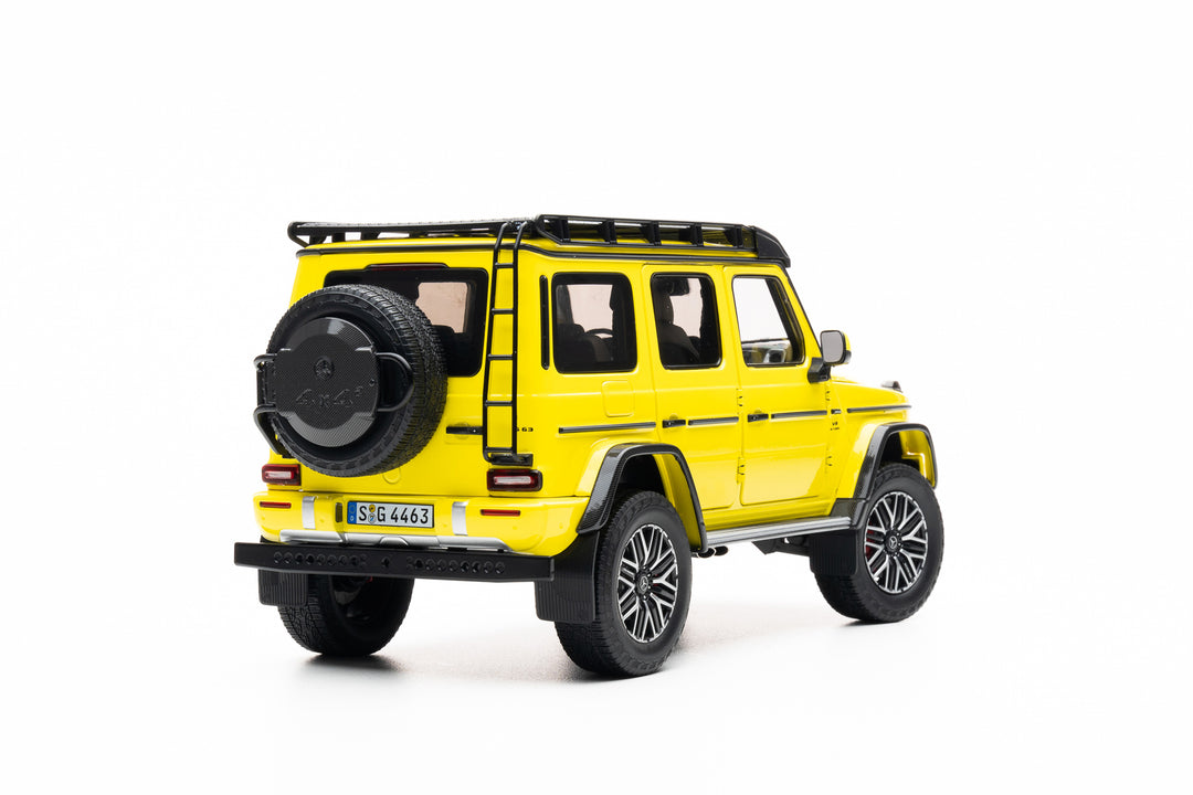 [Preorder] KengFai 1:18 Mercedes-AMG G63 4x4² Yellow