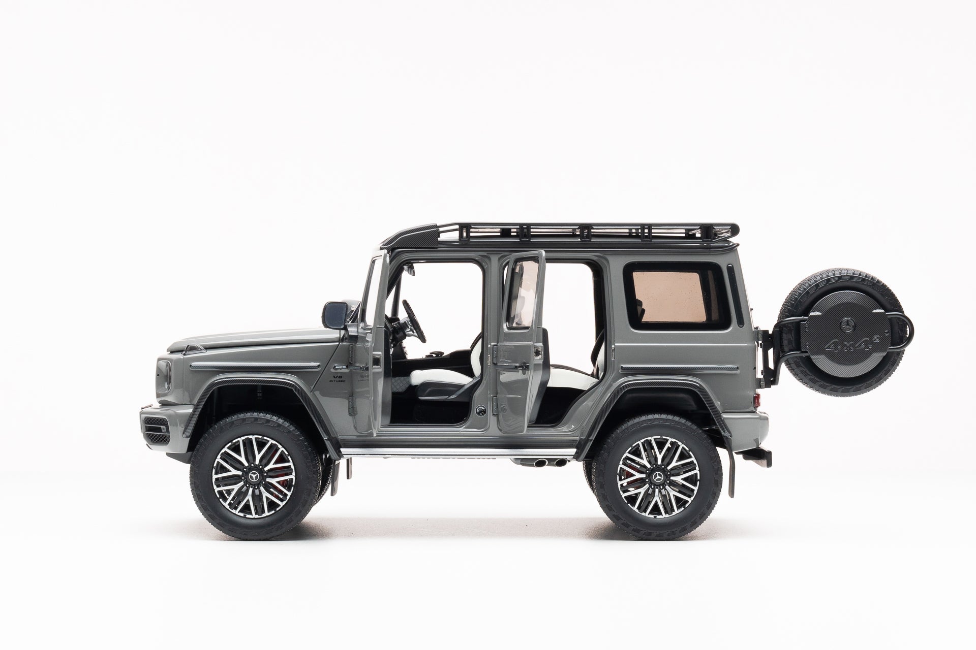 Mercedes-AMG G63 4×4 1/18 新品　未使用 iScale 1/18 Scale For Mercedes-Benz AMG G63 4X4 Blue Diecast Car