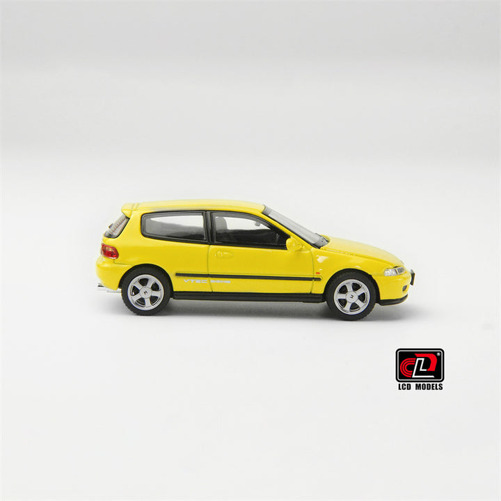 LCD 1:64 Honda Civic Mk5 EG6 Yellow