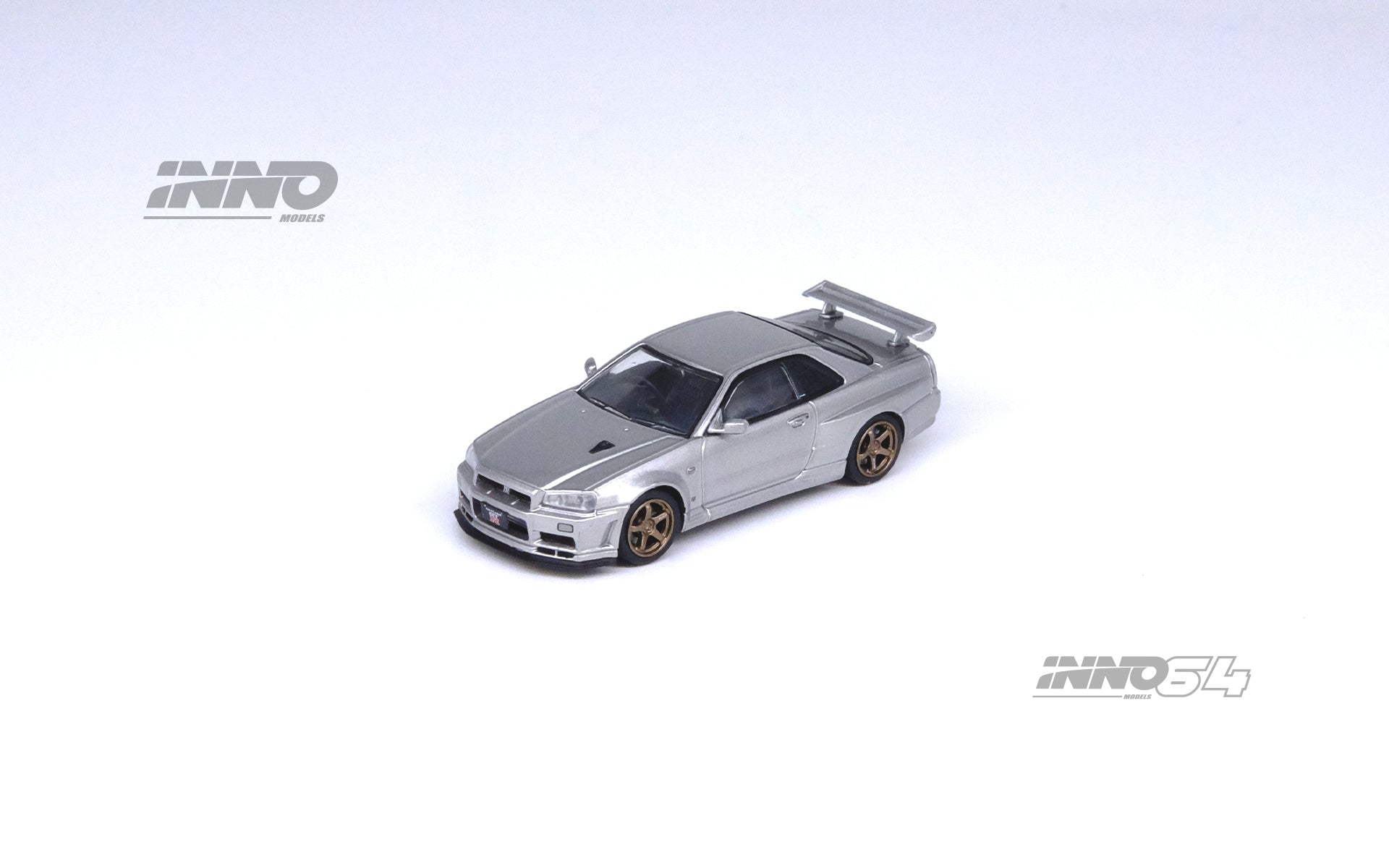 Inno64 1:64 Nissan Skyline GT-R (R34) V-Spec II Silver – Horizon