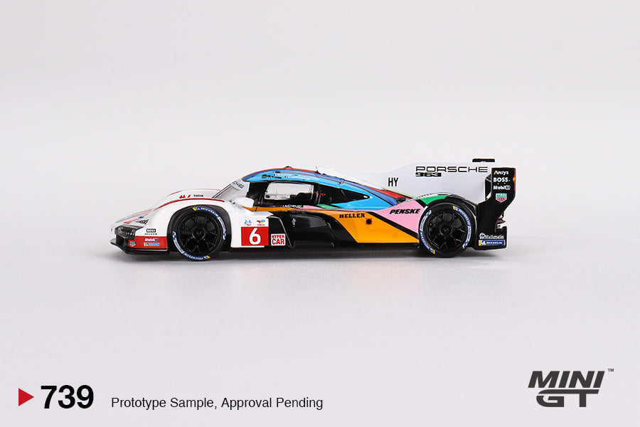 [Preorder] Mini GT 1:64 Porsche 963 Porsche Penske Motorsport 2023 24 Hrs of Le Man 3 Car Set