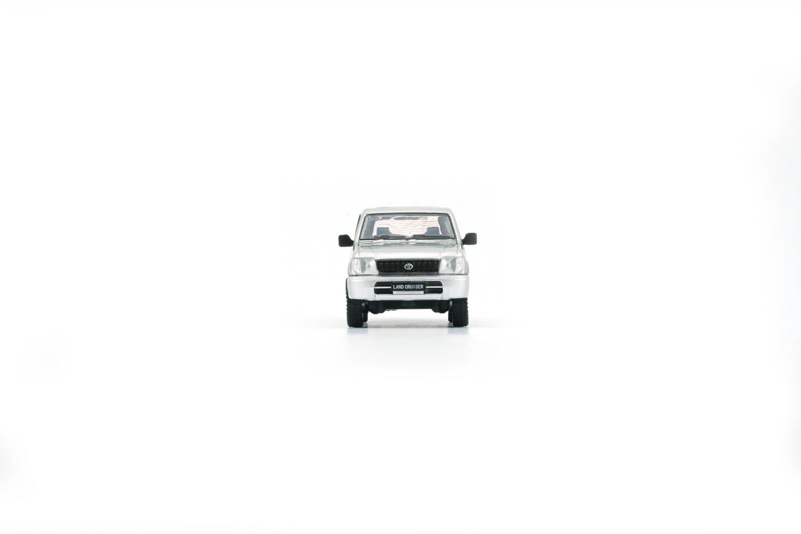 BM Creation 1:64 Toyota Land Cruiser Prado LC95 Silver LHD