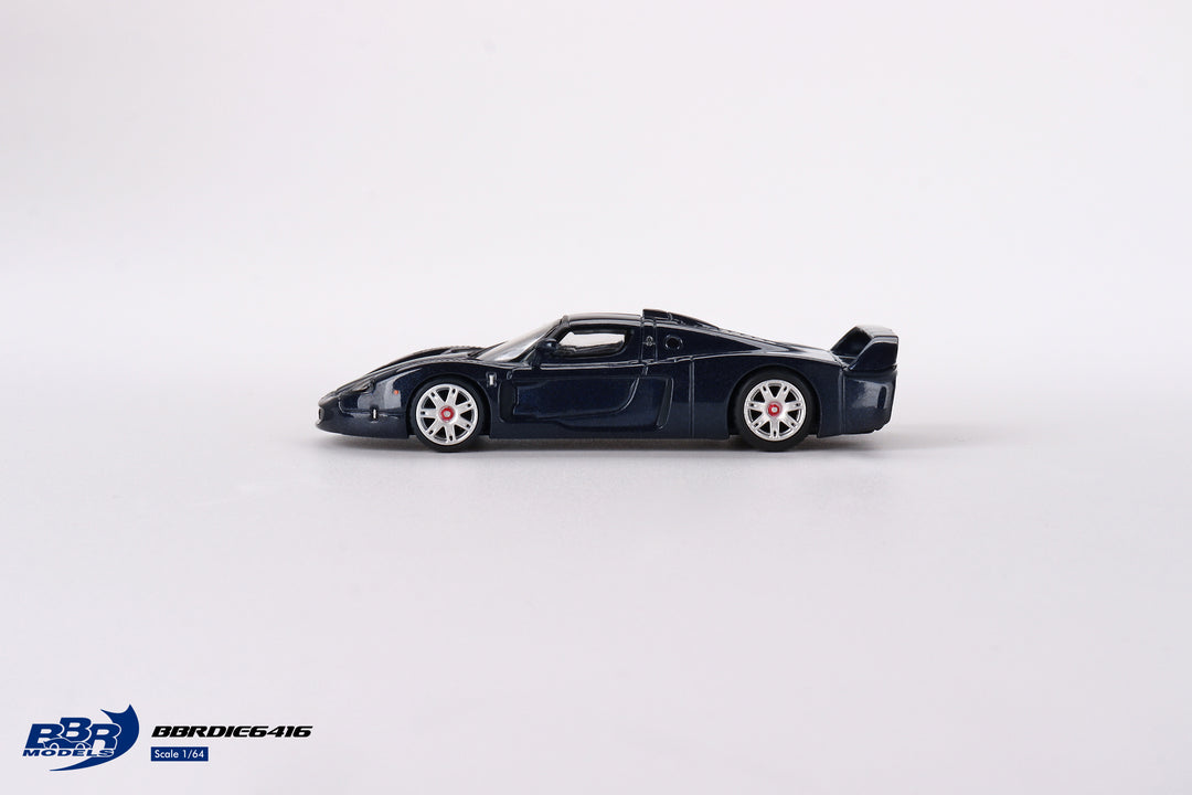 [Preorder] BBR 1:64 Maserati MC12 Stradale Blue Metallic w/ Stripe