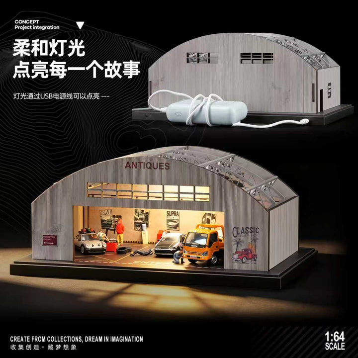 [Preorder] SHOU CANG JIA 1:64 GARAGE SHED SCJ-82077