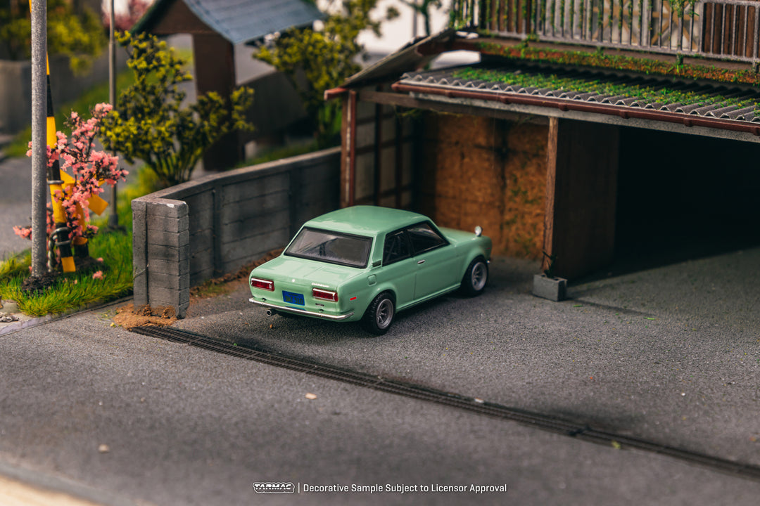 [Preorder] Tarmac Works 1:64 Datsun 510 Light Green