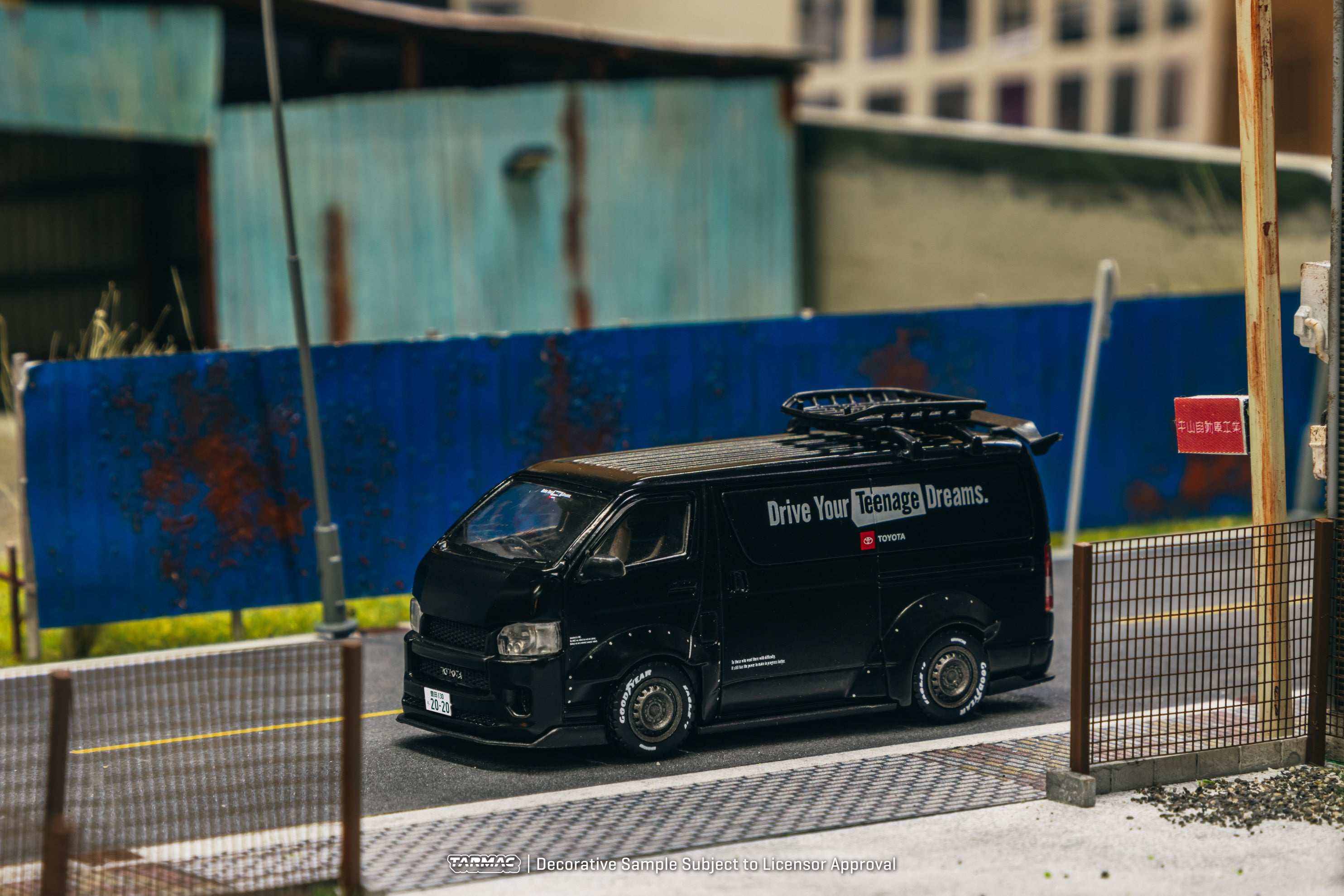TARMAC WORKS Toyota Hiace Widebody 3台セット Tarmac Works 1:43 Toyota Hiace Widebody Black / Blue | eBay