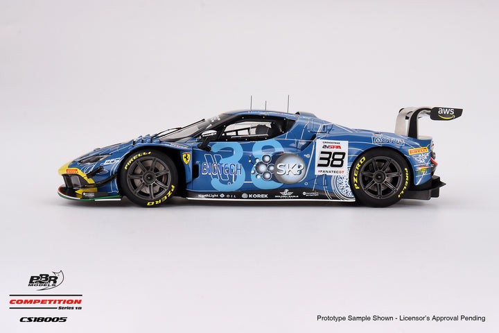 BBR 1:18 Ferrari 296 GT3 SR Racing 2023 - no.38 24 Hrs. of SPA CS18005