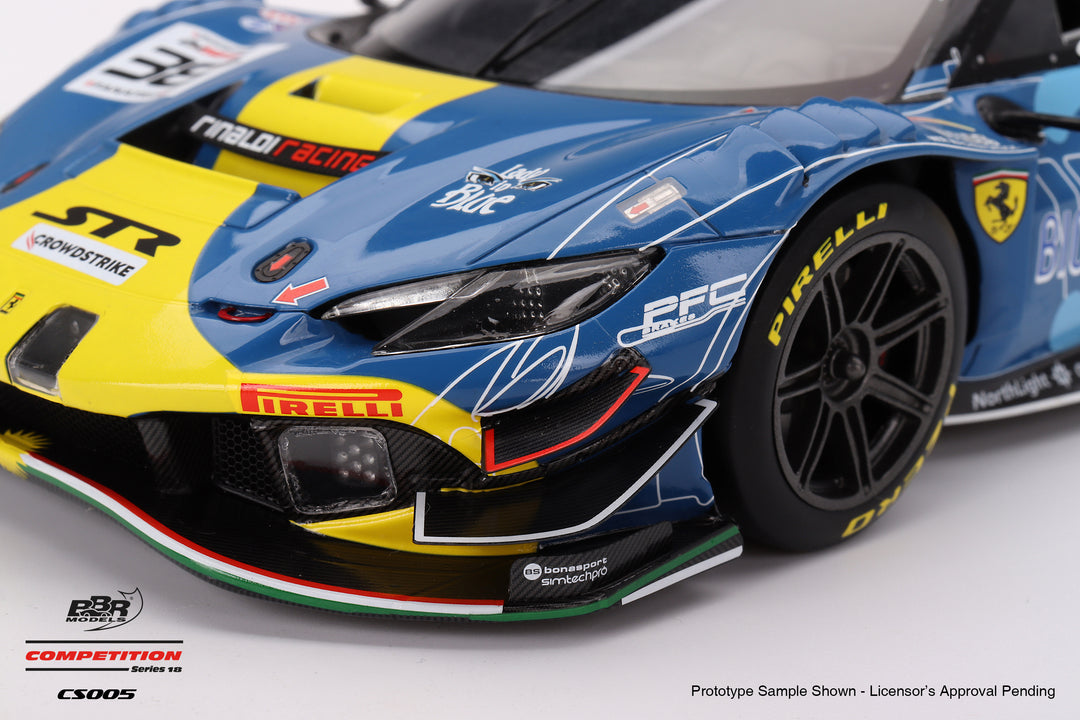 [Preorder] BBR 1:18 Ferrari 296 GT3 SR Racing 2023 - no.38 24 Hrs. of SPA