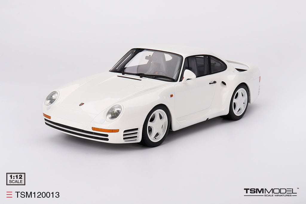 TSM 1:12 Porsche 959 Sport Grand Prix White TSM120013 – Horizon