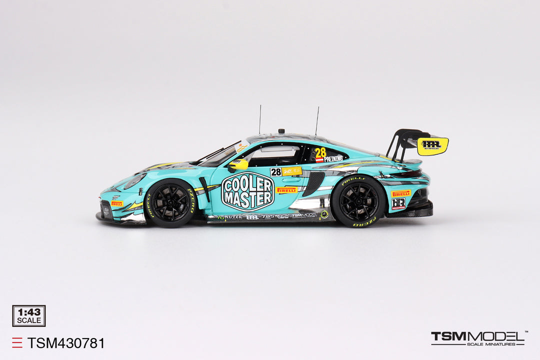 [Preorder] TSM 1:43 Porsche 911 GT3 R #28 HubAuto Racing 2023 FIA GT
