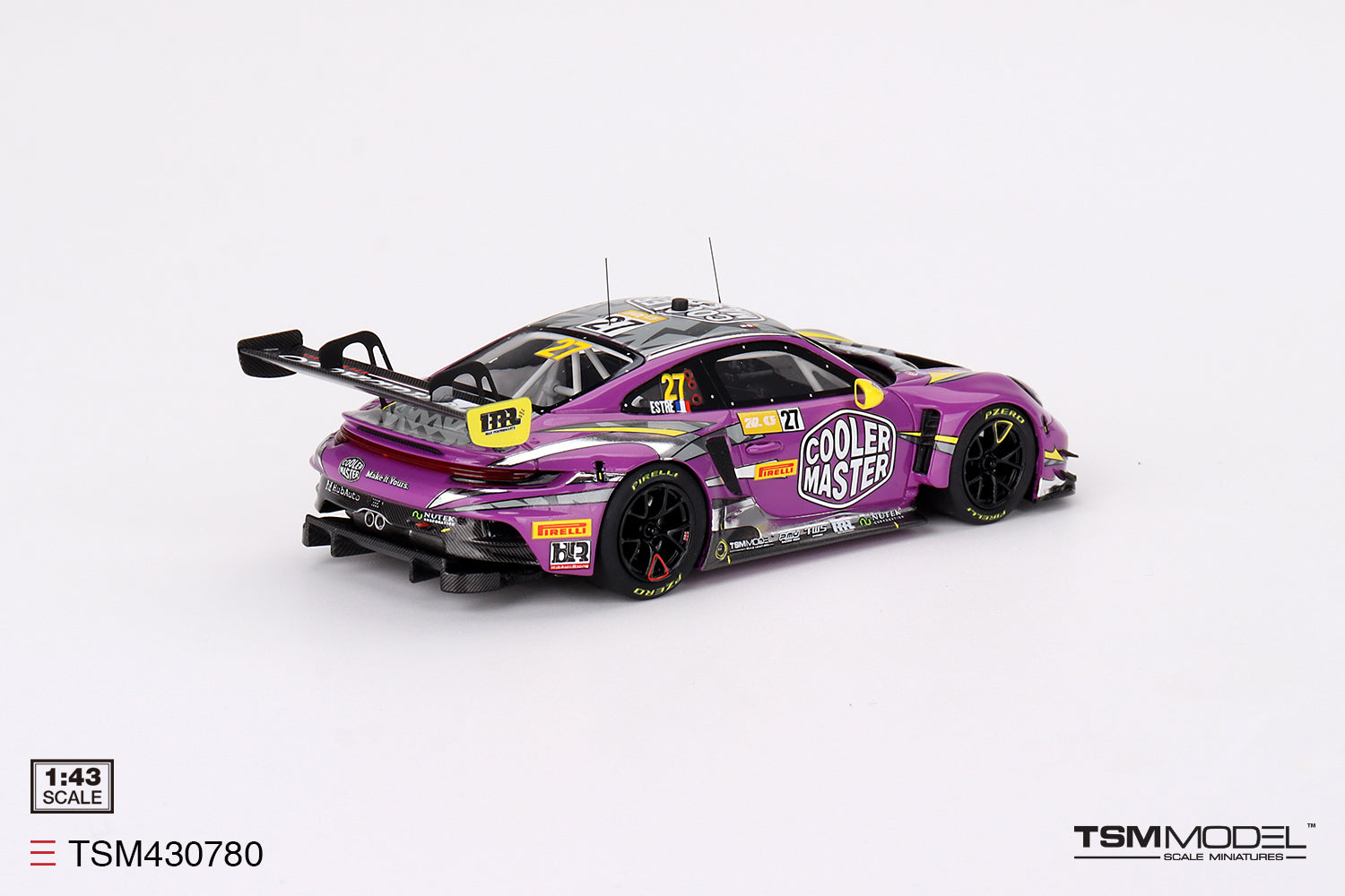 Car.Tima Pma 1/43 Custom Porsche 911 Gt3 Rs 991 Miami Blau