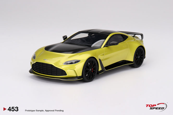 [Preorder] TOPSPEED 1:18 Aston Martin V12 Vantage Cosmopolitan Yellow