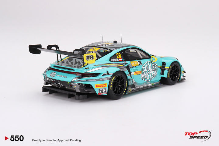 [Preorder] TOPSPEED 1:18 Porsche 911 GT3 R #27 HubAuto Racing 2023 FIA GT