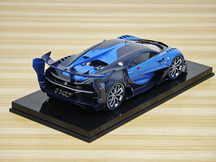 [Preorder] Runner 1:12 Bugatti Vision Gran Turismo - Carbon Fiber Blue