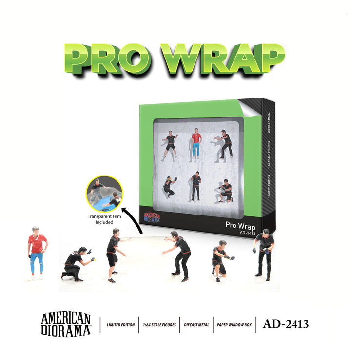 [Preorder] American Diorama 1:64 Diecast Figure - Pro-wrap