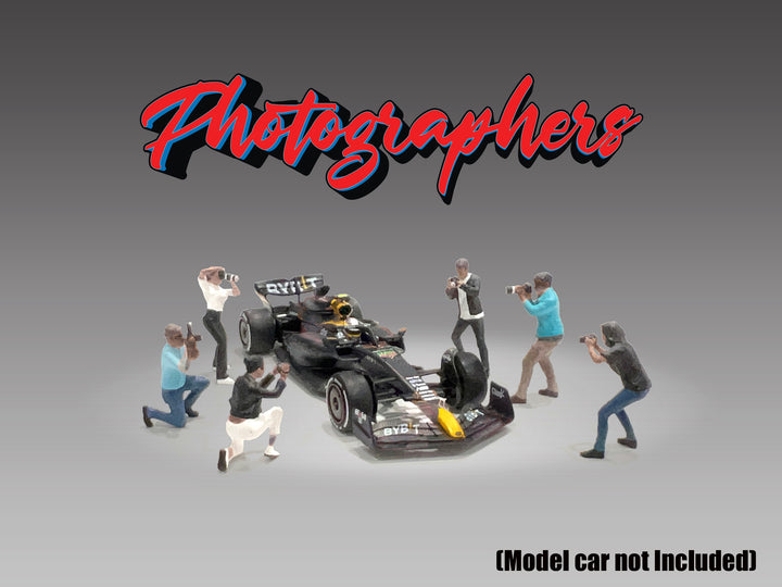 [Preorder] American Diorama 1:64 Diecast Figure - Photographers