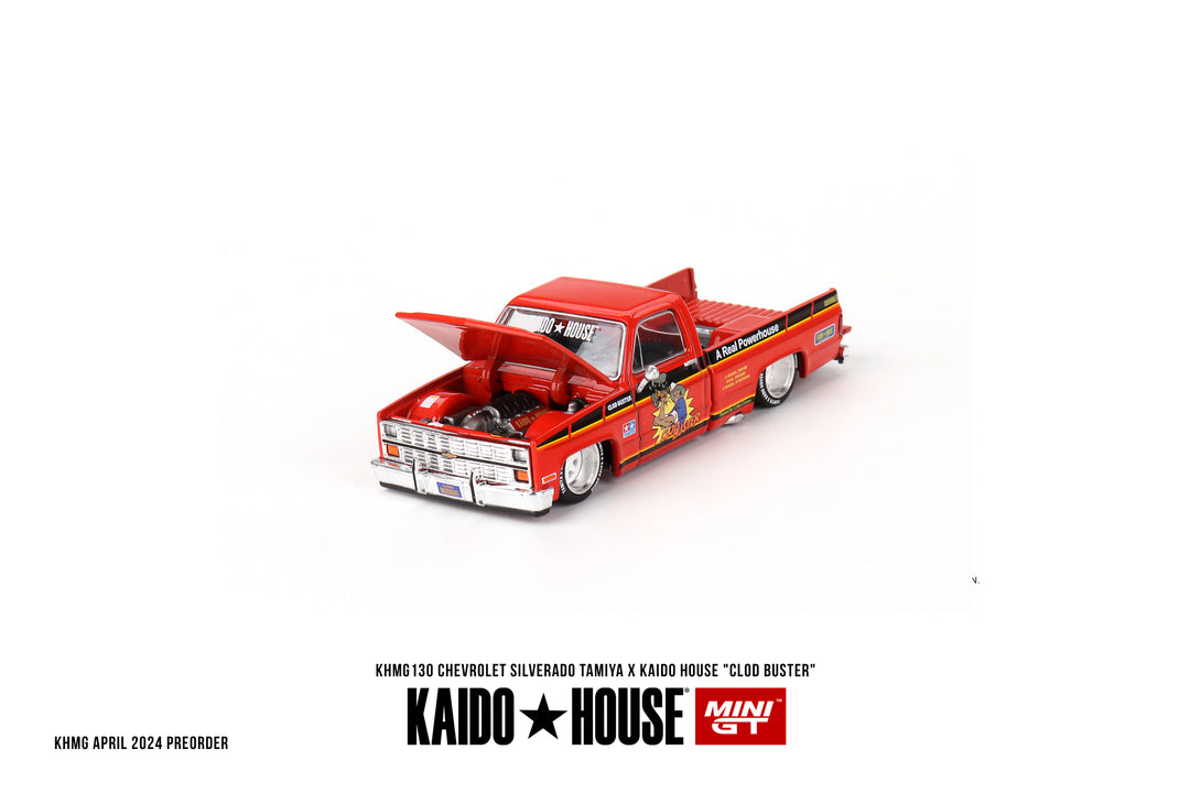 Kaido House + Mini GT 1:64 Chevrolet Silverado TAMIYA x KAIDO HOUSE "Clod Buster" KHMG130