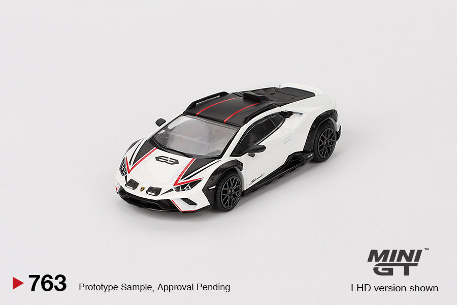 [Preorder] Mini GT 1:64 Lamborghini Huracán Sterrato Bianco Asopo