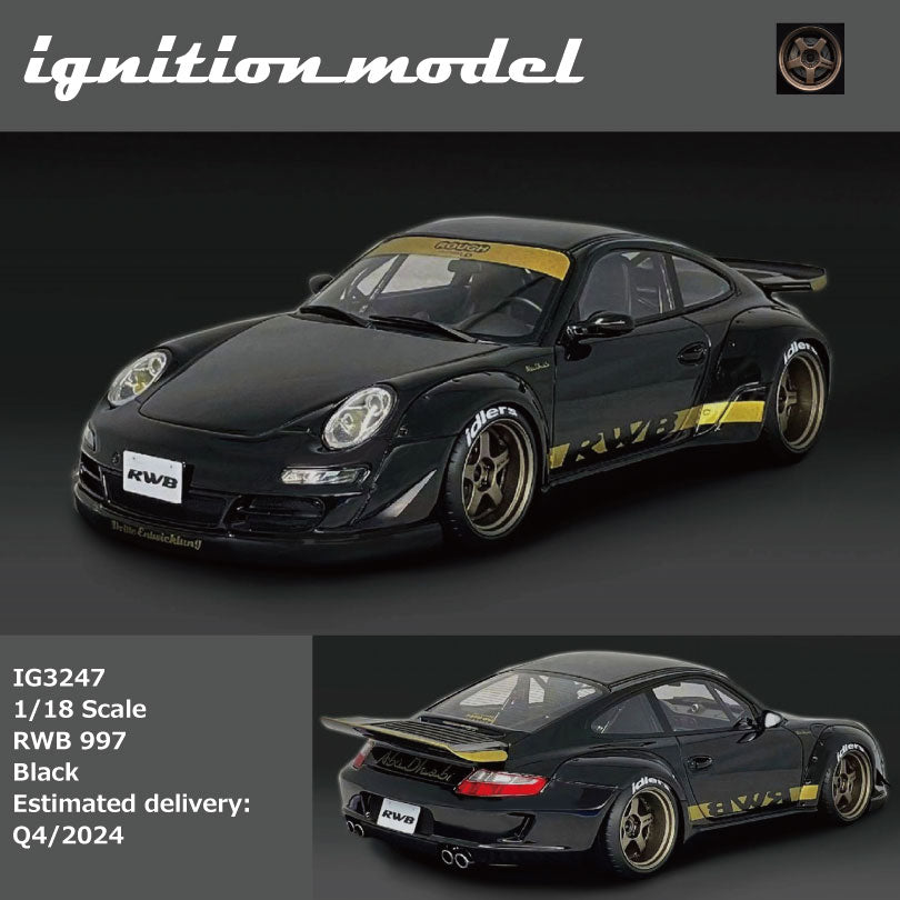Ignition Model 1:18 RWB 997 Black – Horizon Diecast