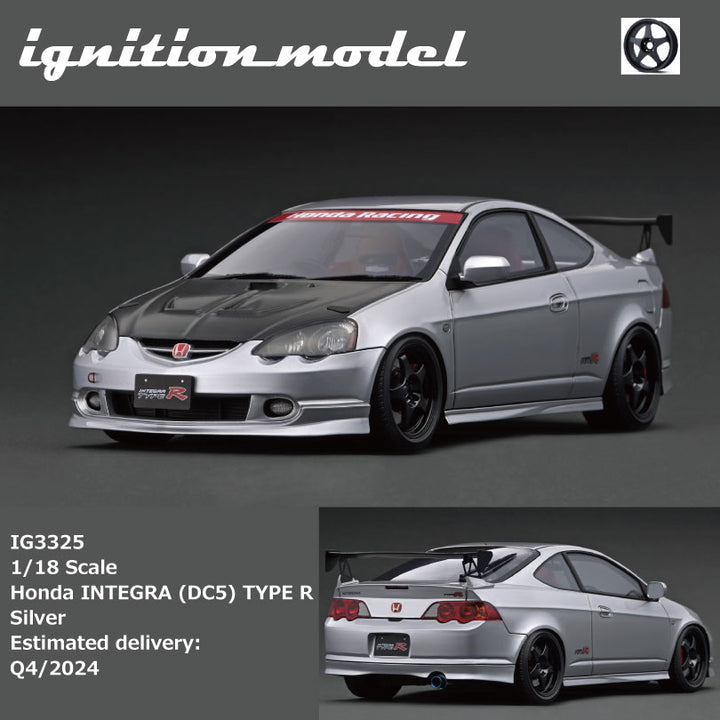 [Preorder] Ignition Model 1:18 Honda INTEGRA (DC5) TYPE R Silver
