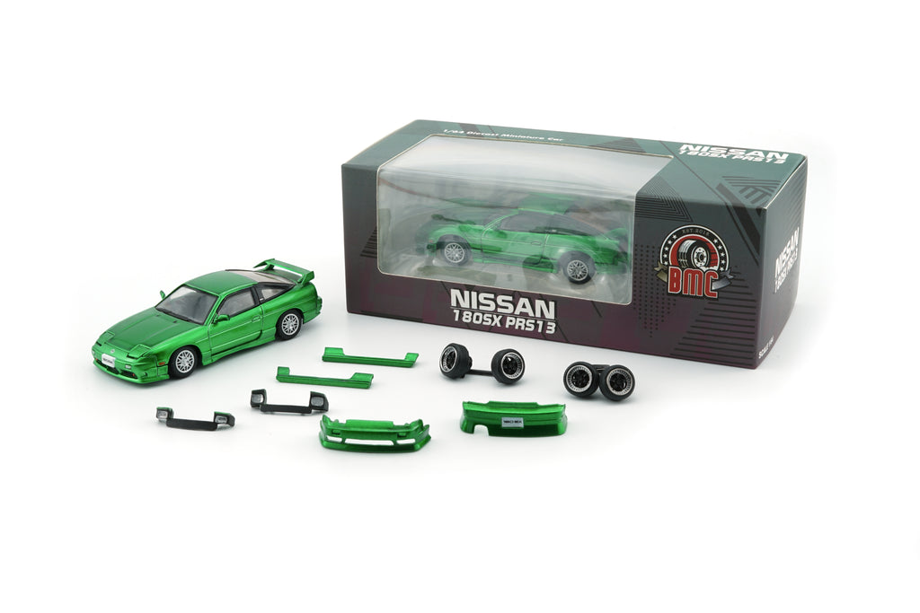 ラジコン用 180SX ボディ メタリックグリーン 1713859247018_4719497900405067