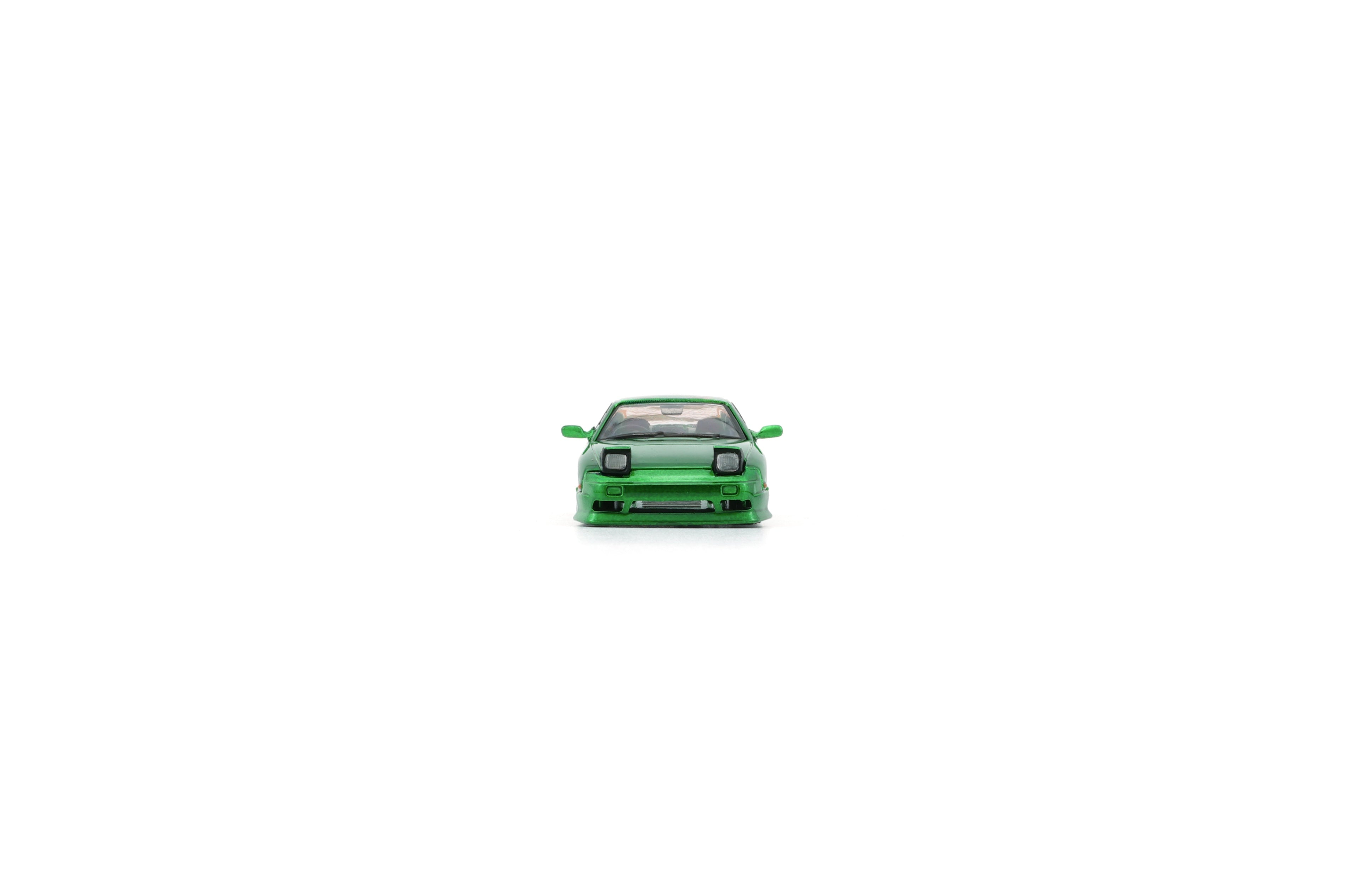 BM Creations 1:64 Nissan Silvia 180SX - Metallic Green (RHD